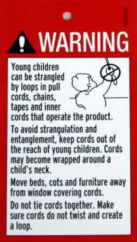 Child Safety Warning Notice