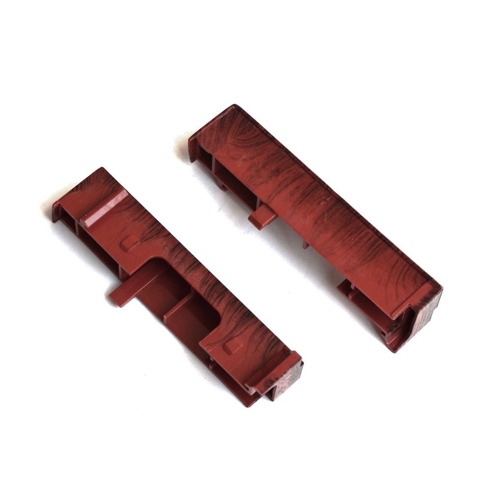 Плитка подкладочная высокая махагони, пара UNI