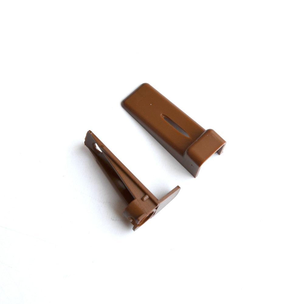 Кронштейн нижний пластиковый для лески дуб