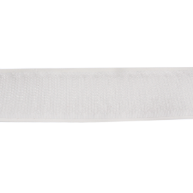 Застежка самокл.белая 25мм loop