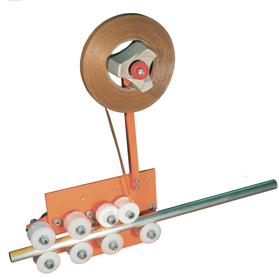 УСТРОЙСТВО ДЛЯ НАКЛЕИВАНИЯ СКОТЧА НА ТРУБУ DRACO