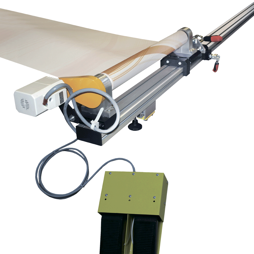 УСТРОЙСТВО ДЛЯ НАМОТКИ ТКАНИ НА ТРУБУ REXEL ZT-1